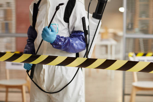 Professional Blood Cleanup technician working in Clay Center, NE